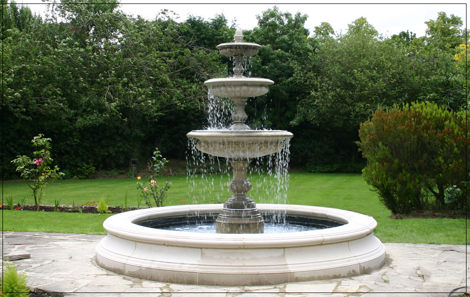 4 Common Materials Used For Garden Fountains Guest Post Beautifully Me