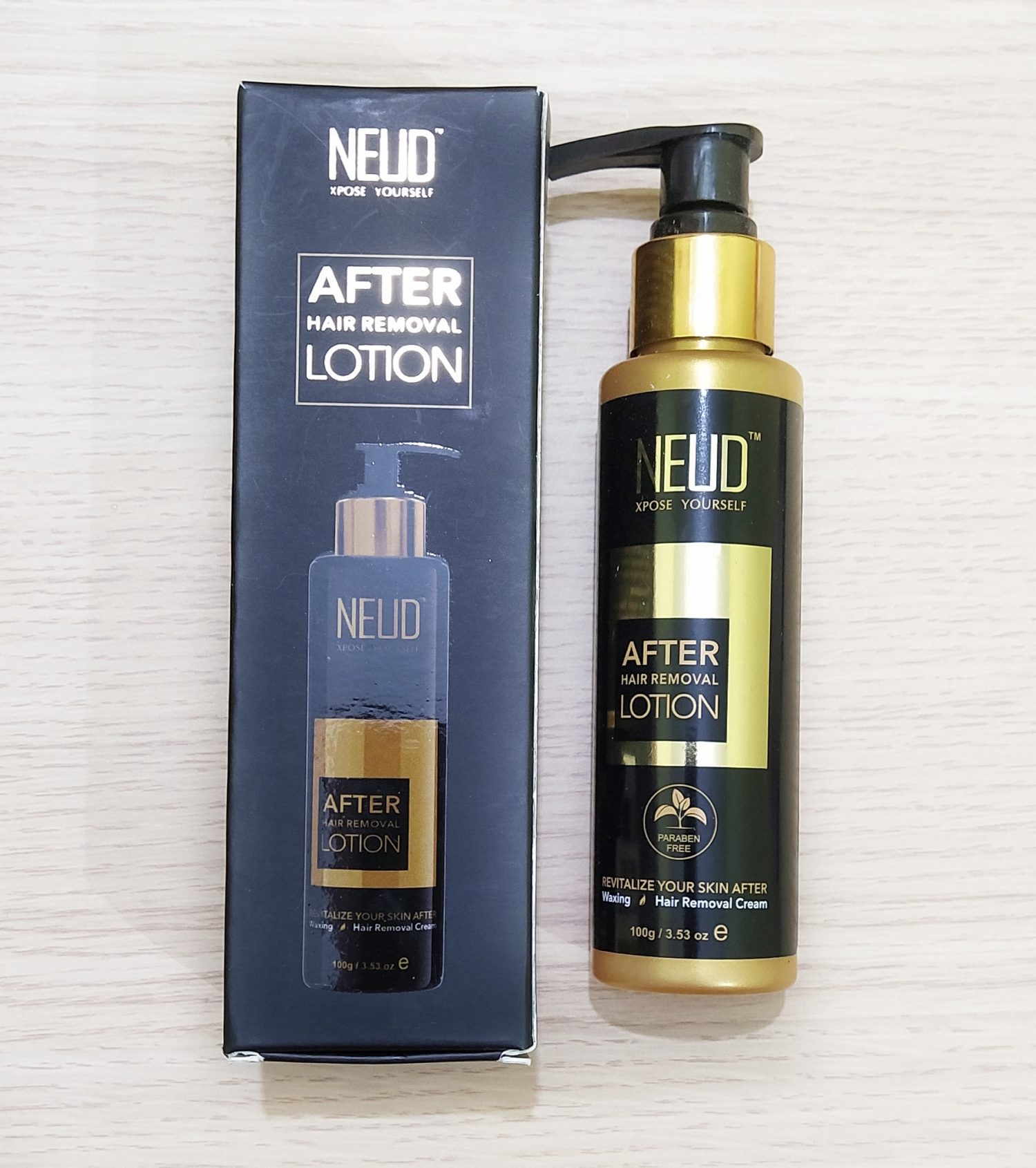 Neud After Removal Lotion Review | Beautifully Me