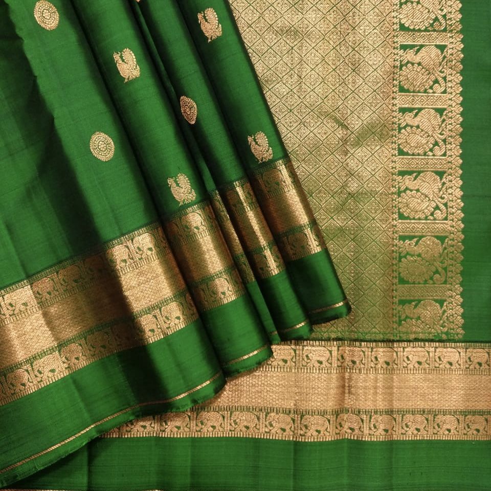 Kanchipuram pure silk saree