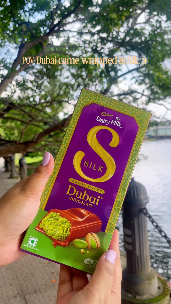 Officially obsessed! 👑 The viral Dubai Chocolate just dropped on Blinkit in the new Dairy Milk Silk version, and it is pure magic. You need to try this right now!
Comment “CHOCO” and I’ll send you the direct link to order yours right now! ✨
#dairymilksilkdubaichocolate #dairymilkkunafachocolate #viralchocolate #kunafachocolate #ad