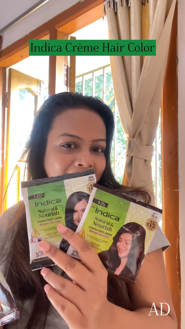 #AD
Switched to Indica Crème Hair Color for an easy, at-home color refresh.
With 30% less dye chemicals compared to other creme hair colors (when tested the active matter as Phenylenediamine in a NABL accredited lab, compared with other creme hair color brands), it delivers rich, long-lasting color with a satin shine finish.
Enriched with a Triple Oil Formula— simple, efficient, and fuss-free.

#IndicaCreme #IndicaCremeHairColor #AddColorToYourLife #HairColorThatCares#IndicaHairColor #CremeHairColor #ColorWithCare#BlackHairColor #BrownHairColor #BurgundyHairColor
#HairColorThatCares #CremeOnionSecret / #CremeTriplePower 
#hairinfluencer #christmasready