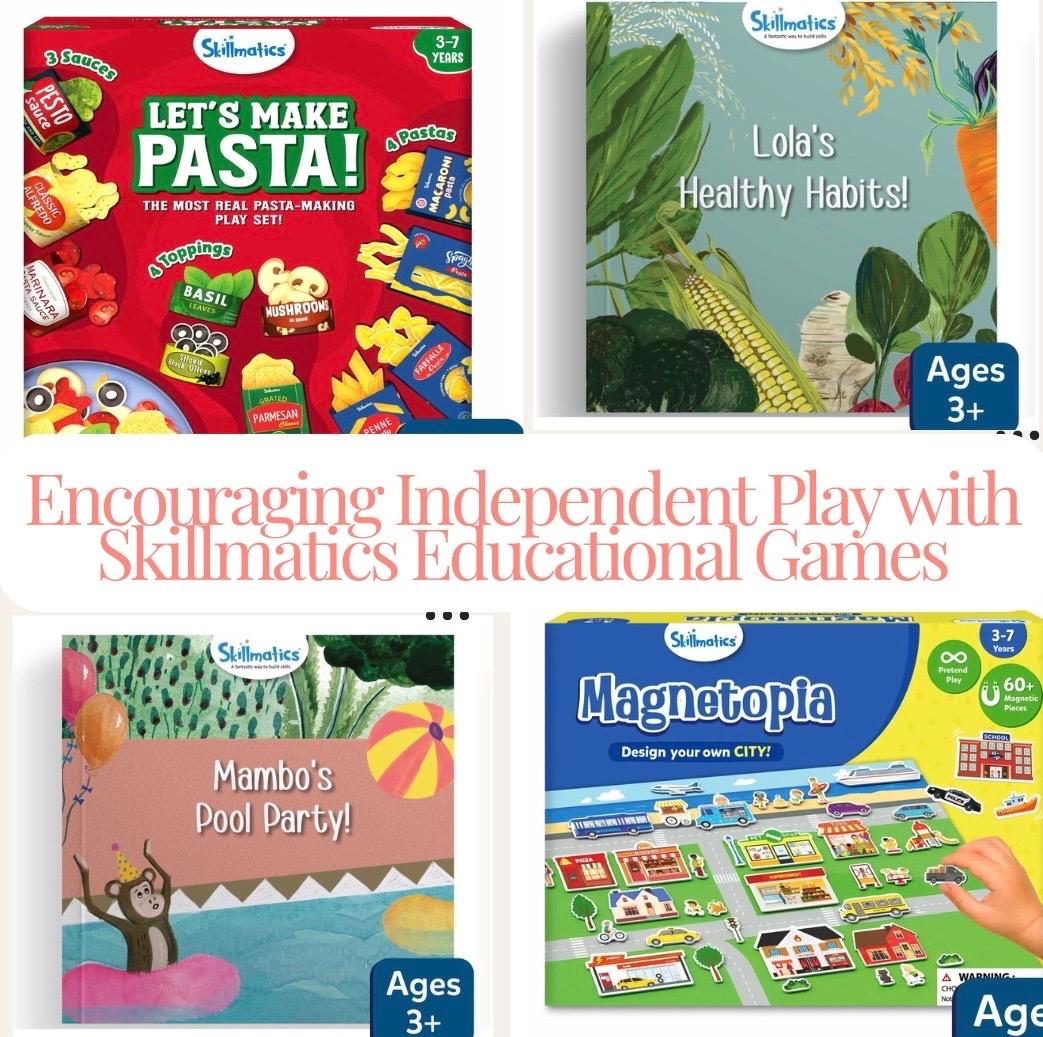 Encouraging Independent Play with Skillmatics Educational Games