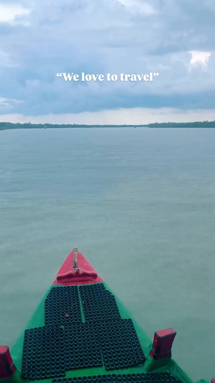 They really enjoyed the trip 🧳⛴️

#travellife #travelbloggerindia #travelbloggersofinstagram #boatride #sundarban